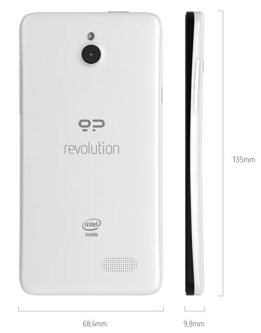 Geeksphone Revolution, Geeksphone Revolution : Le premier smartphone Android et Firefox OS