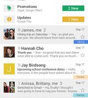 Gmail Android affiche les images et fluidifie l’interface Actualité