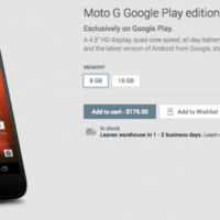 moto g google play edition