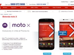 Le Moto X dispo dès aujourd’hui en Angleterre Appareils