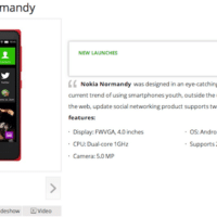 Le Nokia X Normandy ? Un entrée de gamme Appareils