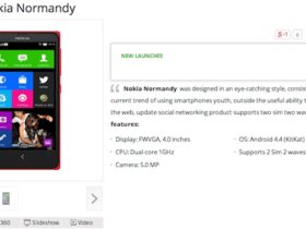 Le Nokia X Normandy ? Un entrée de gamme Appareils