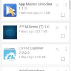 app master apk android clean