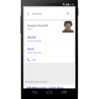 appeler maman google now