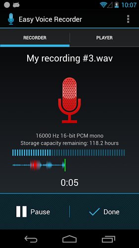 simple recorder free fr