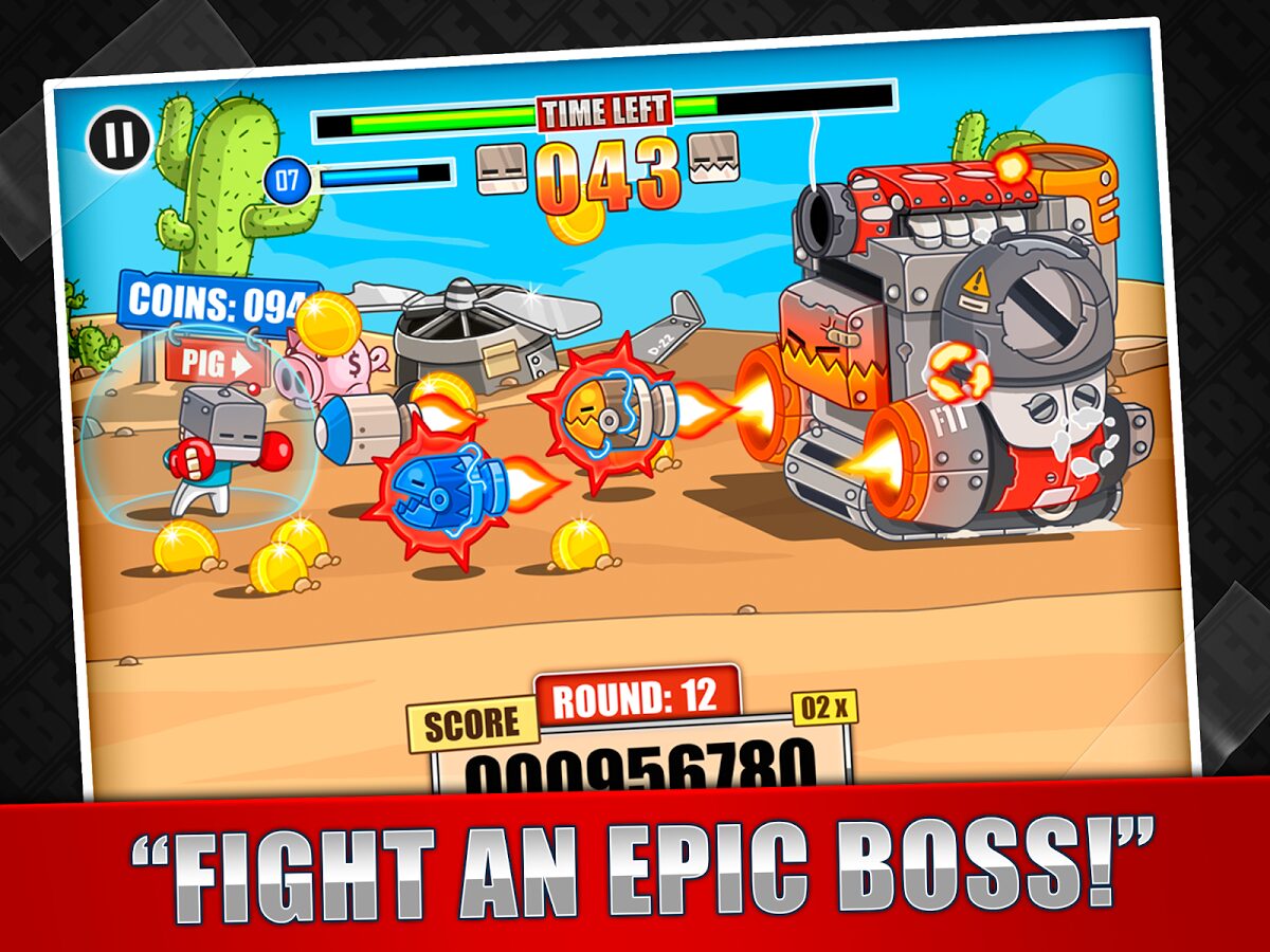 Endless Boss Fight : des combats de robots sur Android Jeux Android