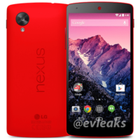 nexus 5 rouge photo presse