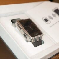 pebble steel unbox classe montre connectee