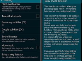 Galaxy S5 BabyMonitor fonction gratuite