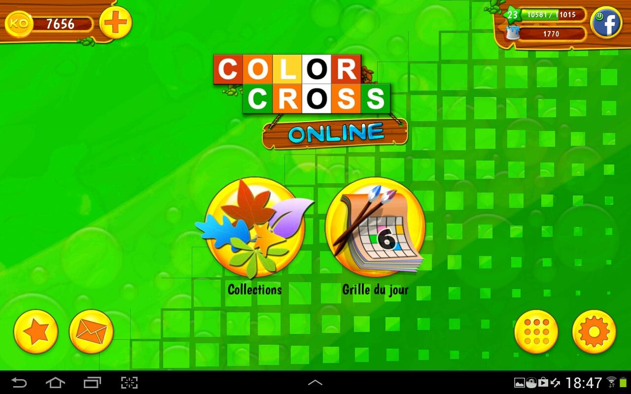 Test de Color Cross sur Android Jeux Android