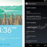 Premiers screenshots du OnePlus One avec CyanogenMod Appareils