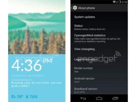 Premiers screenshots du OnePlus One avec CyanogenMod Appareils