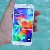 galaxy S5 water test