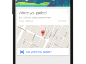 Retrouvez votre voiture avec Google Now Applications