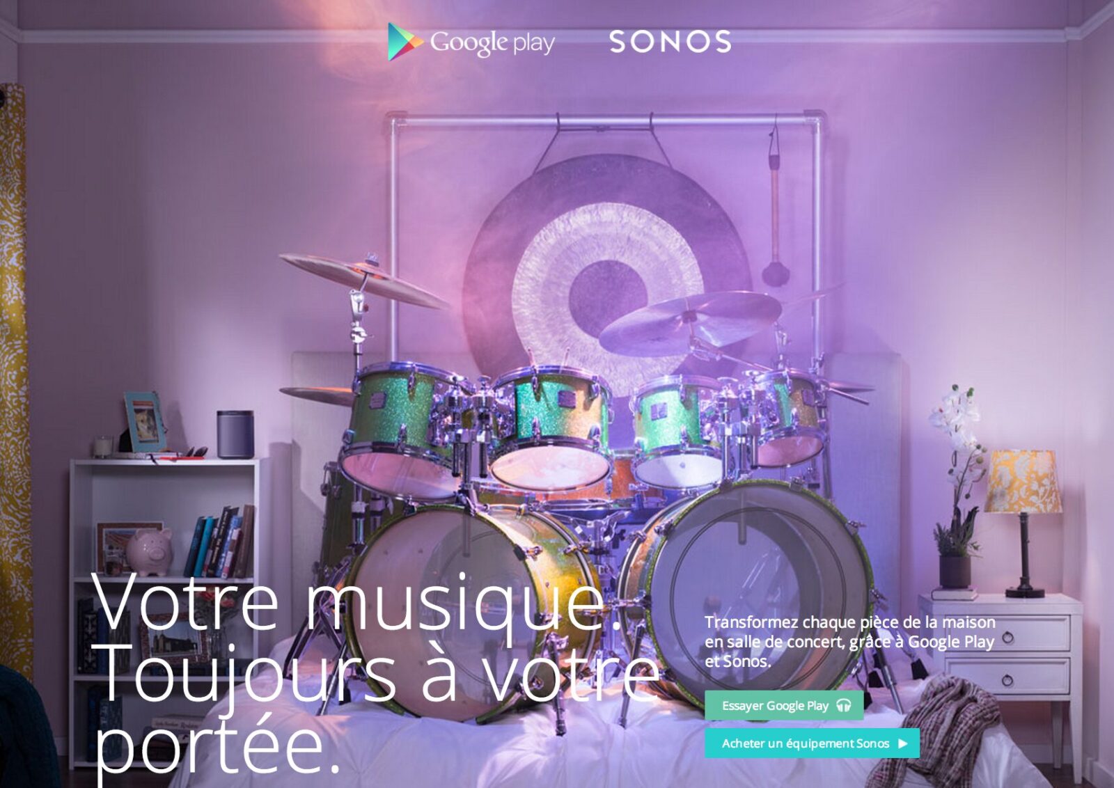 google play musique sonos android