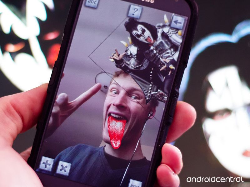 photo bomb android, Des « photo-bombages » marrants avec KISS