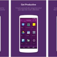 9 cards launcher android sorties jeux et apps