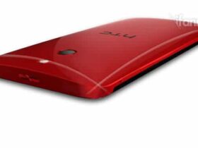 htc one 2014 Ace m8 plastique rouge