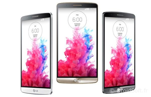 lg g3 coloris