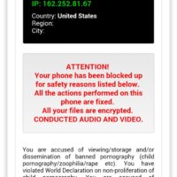Un malware réclame $300 pour « libérer » votre téléphone Actualité