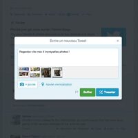 Màj Twitter : envoyer plusieurs photos, dans un seul tweet sur Android Applications
