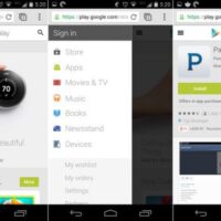 Le Play Store optimisé pour les mobiles Applications