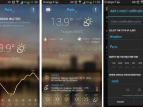 Bright Weather offre la météo avec élégance Applications