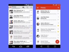 material-design-gmail avant apres