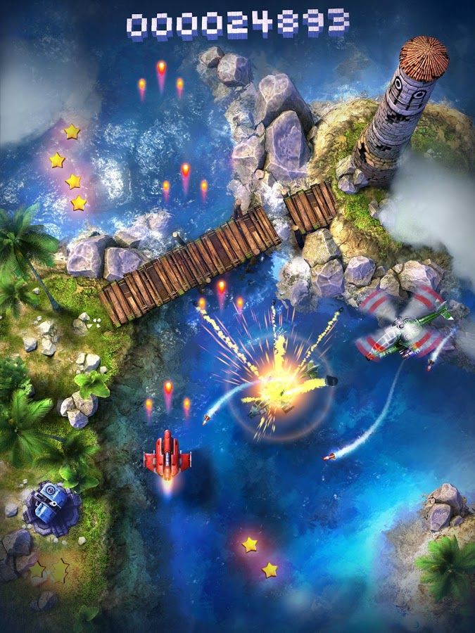 Sky Force 2014 : Une arrivée en force sur Android pour ses 10 ans Jeux Android