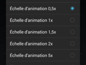 Booster son Android animation duration