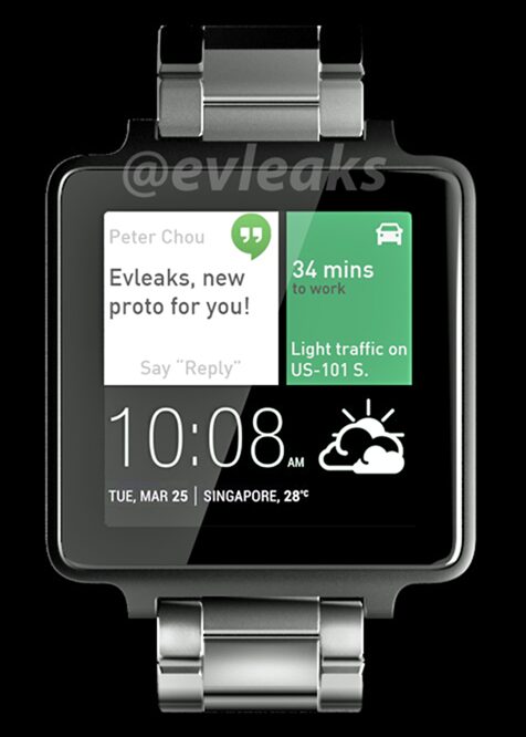 htc watch android wear smartwatch