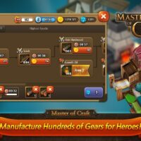 Master of Craft : un jeu de gestion et d’artisanat sur Android Jeux Android