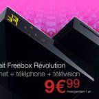 Promo : La Freebox Révolution à 9,99 € par mois Actualité