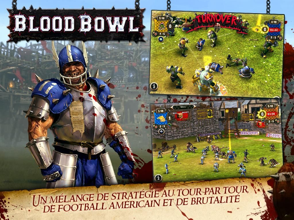 blood bowl, Blood Bowl : bon plan jeu Android sanglant !