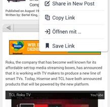 facebook link app android