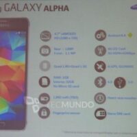 galaxy alpha spec prix