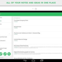 Evernote se met à jour sur Android et change son interface Applications