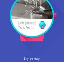 find my phone wear