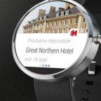 Place aux réservations d’hôtels sur Android Wear Android Wear