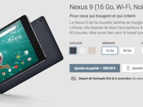 nexus 9 pas cher