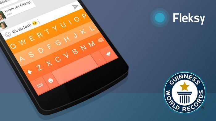 clavier fleksy guiness record