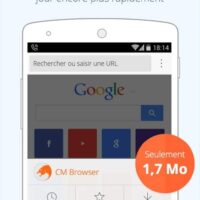 CM Browser, un navigateur rapide et sécurisé Applications