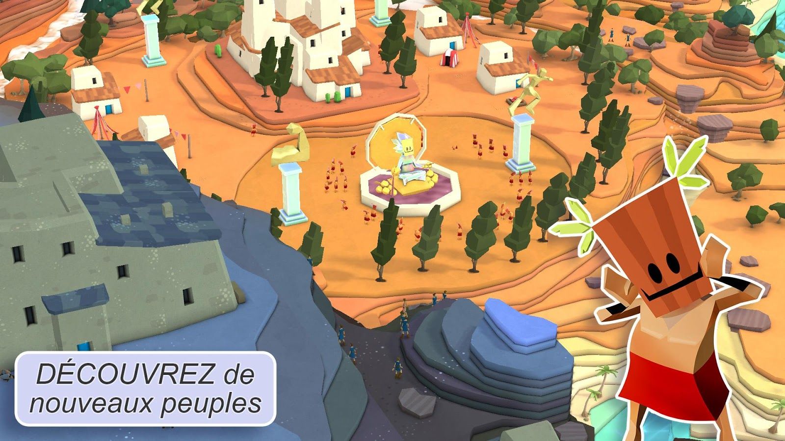 Godus de Peter Molyneux est sorti sur Android Jeux Android