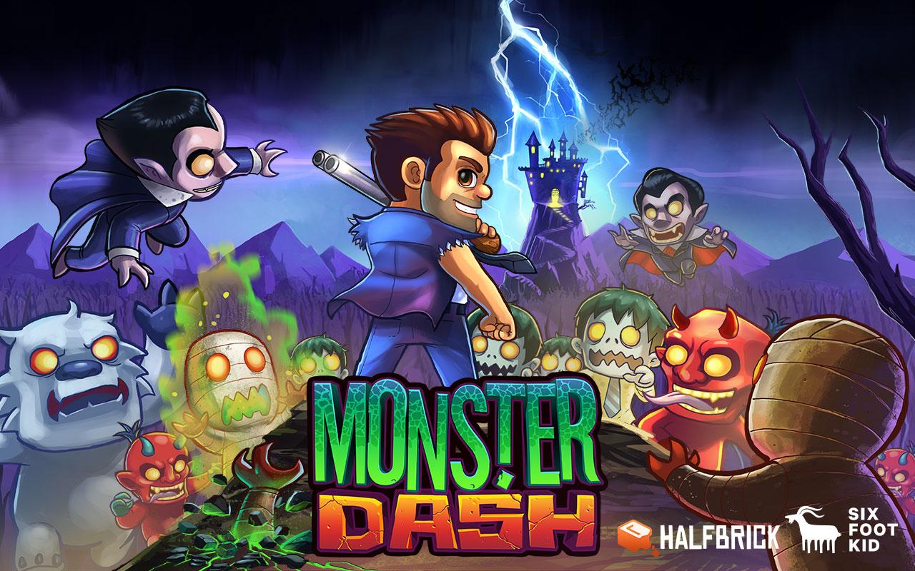 Monster Dash jeu gratuit Android DroidSoft