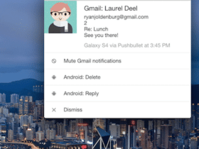 pushbullet reponse mail pc android