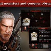 The Witcher Adventure Game sur Android : Un jeu de plateau The Witcher Jeux Android