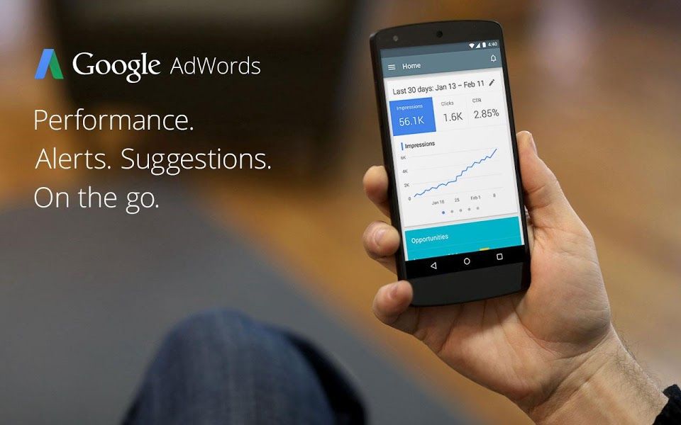 adwords android