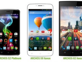 Les Archos 52 Platinum, 59 Xenon et 62 Xenon confirmés Appareils