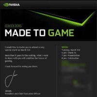 nvidia jeu android annonce