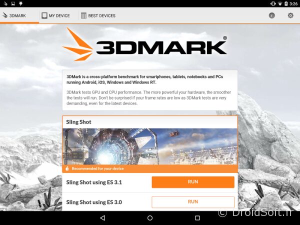 3Dmark sling shot